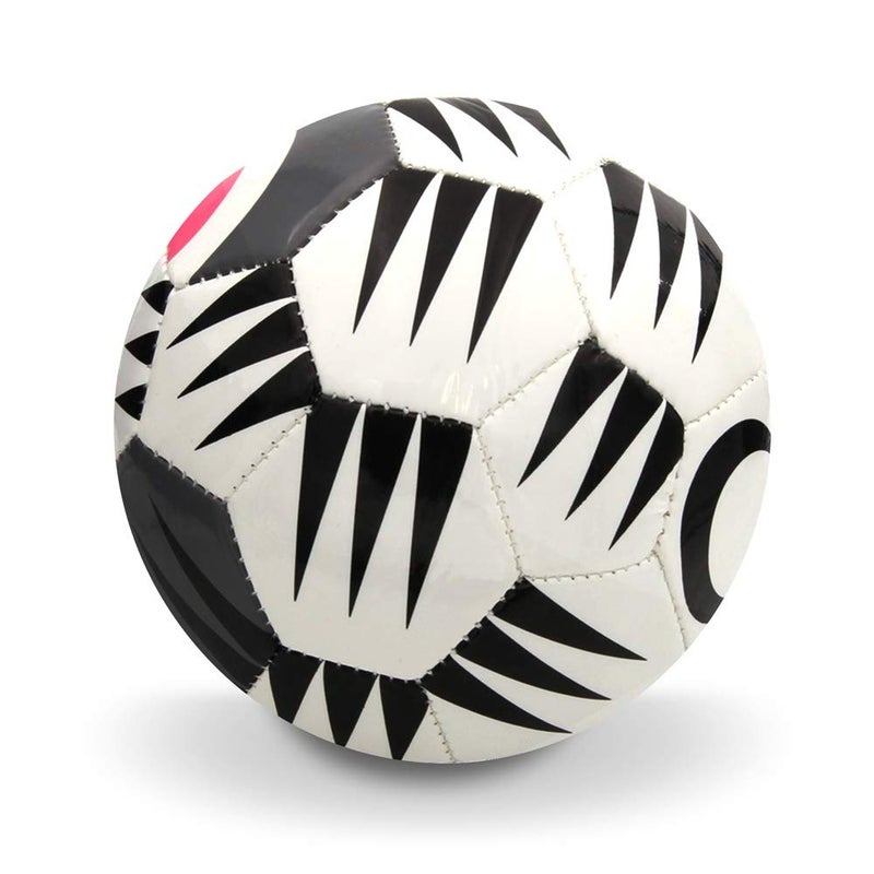 Daball Kid and Toddler Soccer Ball - Size 1 and Size 3, Pump and Gift Box Included (Size 3, Happy, The Zebra) - Image 2